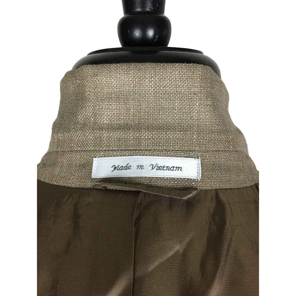 NWT Ralph Lauren Black Label Mens Poly/Rayon/Linen Blend Sport Coat Blazer 44L - Picture 8 of 12